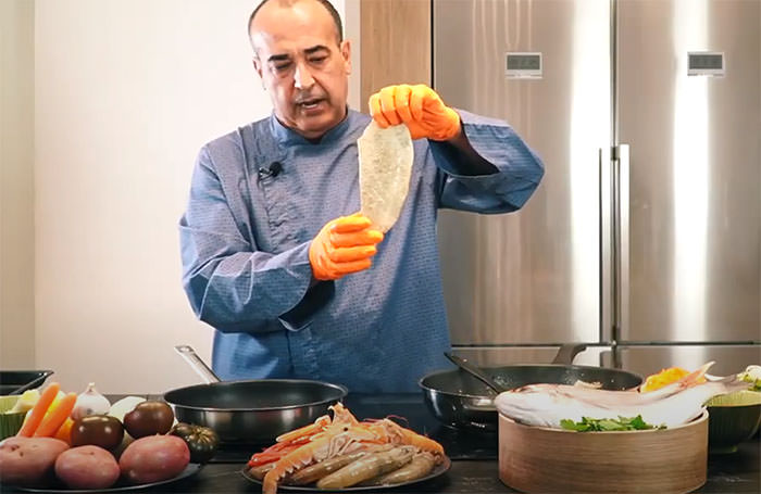 receta Rodaballo-Relleno-de-Verduritas
